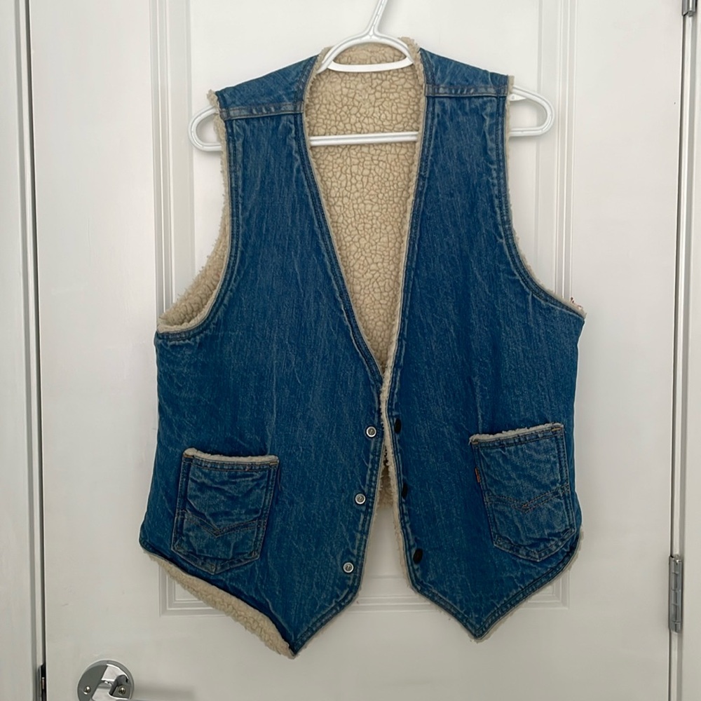 Vintage Levi’s Sherpa Vest